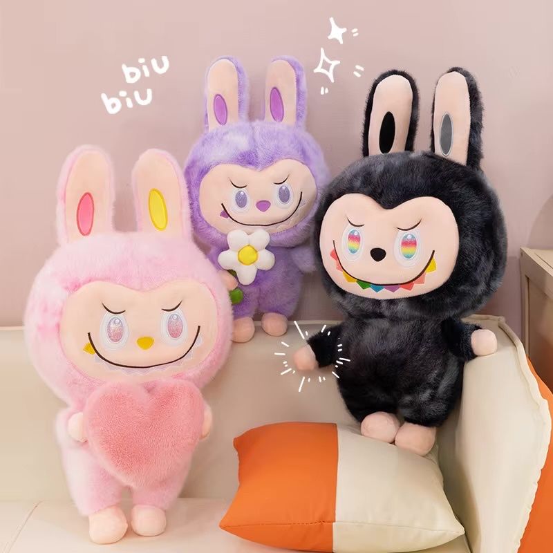 Големи плюшени играчки Лабубу 40см/60см, плюшена играчка Labubu