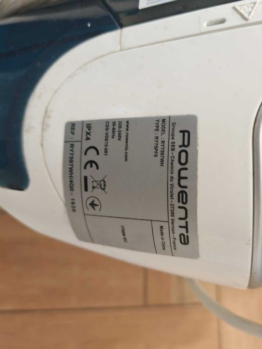 Aspirator cu abur Rowenta Clean & Steam RY7597WH