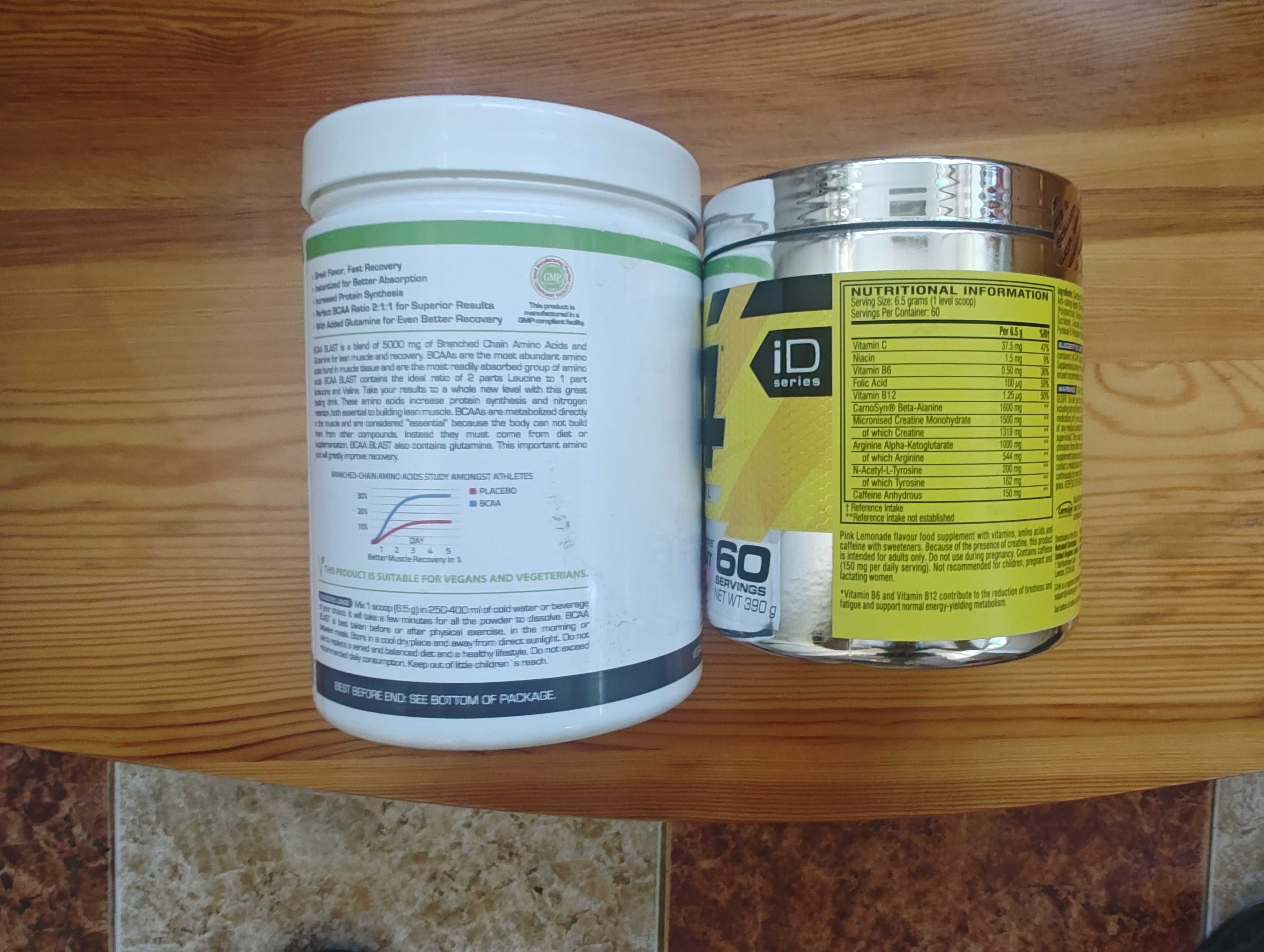 [Хранителни Добавки] BCAA Blast + C4 Pre-Workout
