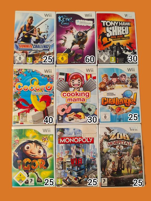 Jocuri pentru Wii/Nintendo DS
