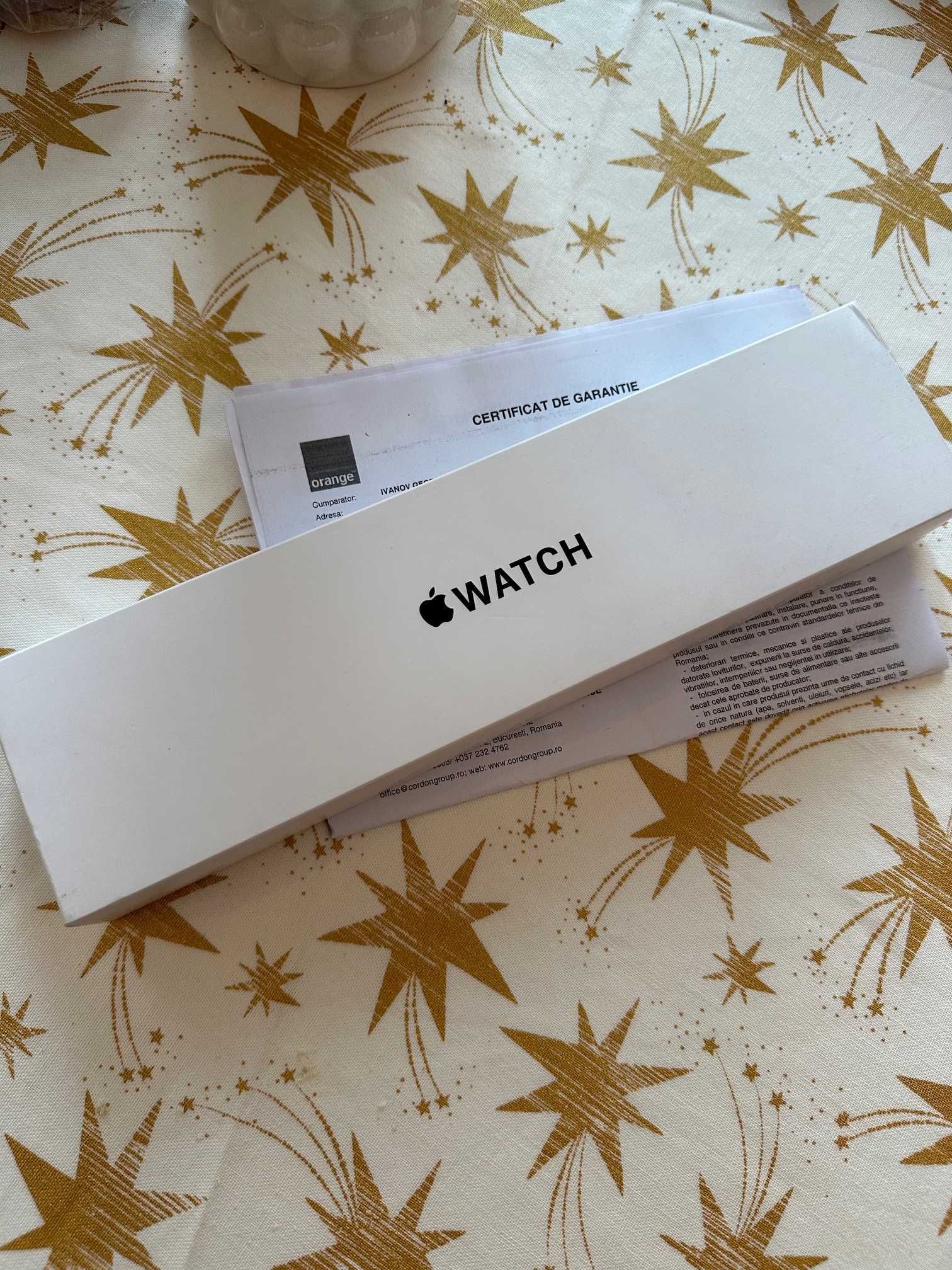 Ceas APPLE Watch SE 2 GPS, 44mm Silver Sigilat  + Garantie