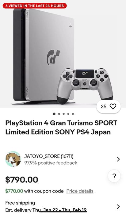 PS4 Gran Turismo SLIM 1tb 2 controller