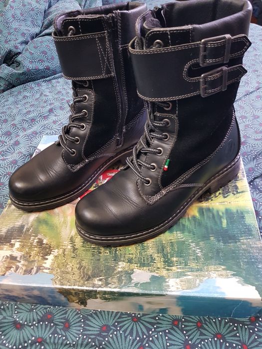 Ghete din piele pentru damă