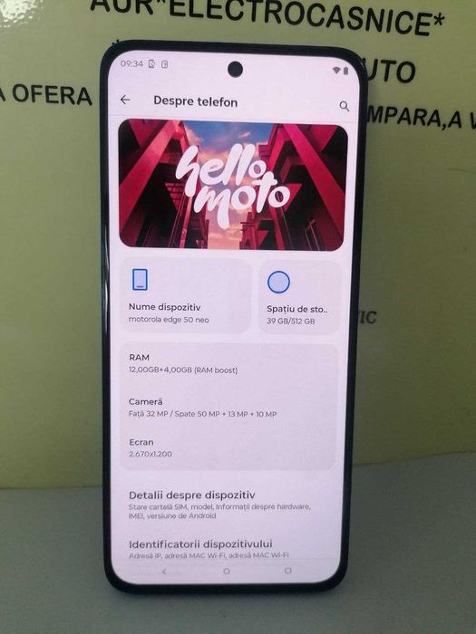 motorola edge 50 neo (m2) star amanet