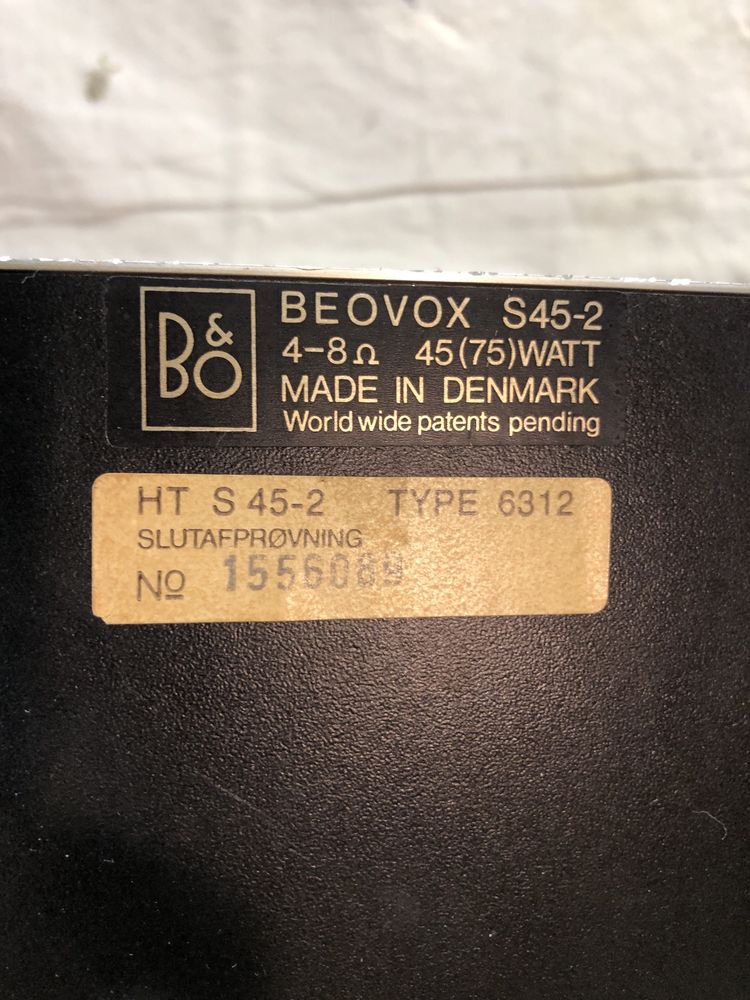 Bang & Olufsen  Beovox S-45