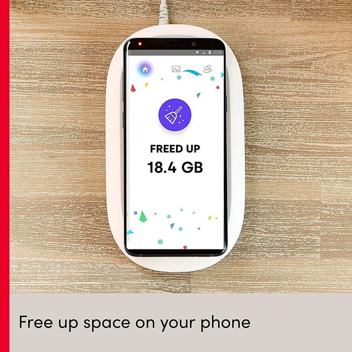 SanDisk 2în1 (încărcător QI rapid+backup foto/video de 128 GB),sigilat