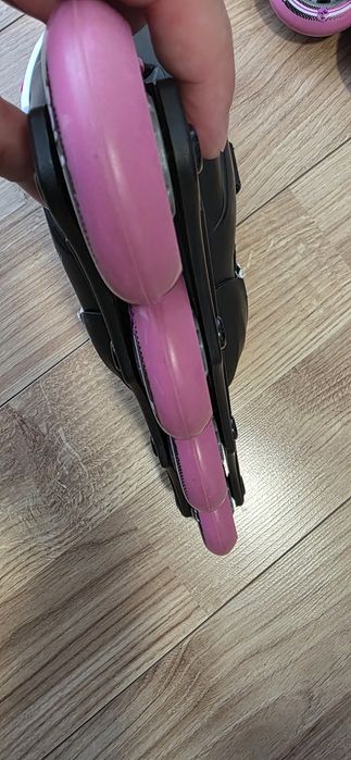 Role fete FILA X-ONE BLACK/WHITE/PINK marime 29-32 noi