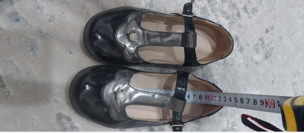 Balerini fetiță piele naturală Marelbo nr 29 18.5 cm