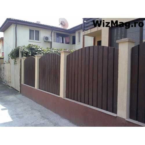 Garduri si porti stil jaluzea, sipca metalica, tabla cutata
