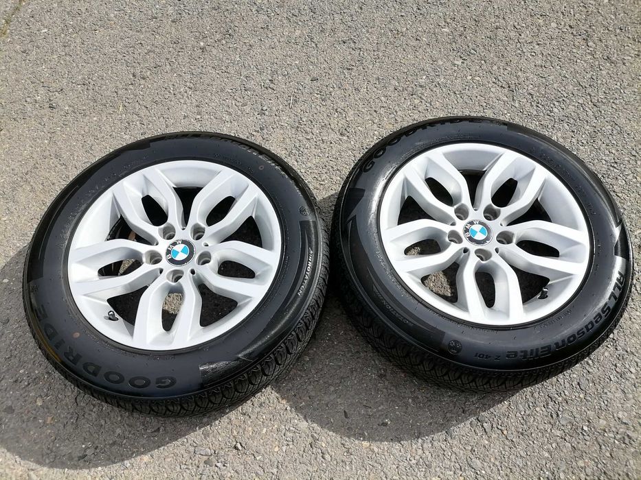 4бр. ОРИГИНАЛНИ BMW джанти със ВСЕСЕЗОННИ гуми GOODRIDE 225/60R17