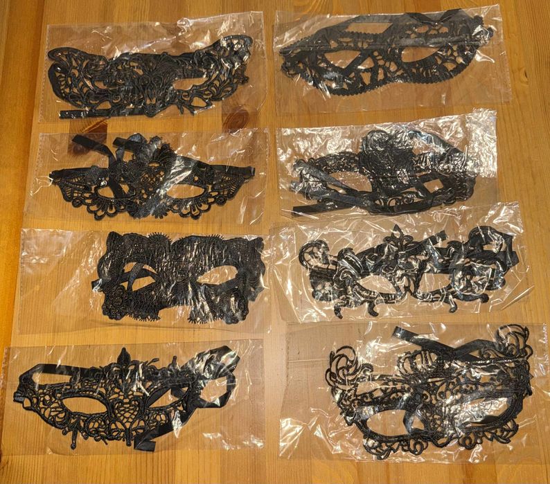 Различни видове маскарадни маски