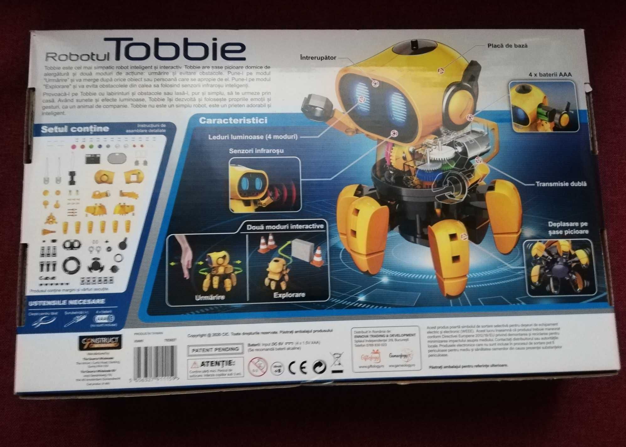 Robot interactiv STEM - Tobbie - NOU