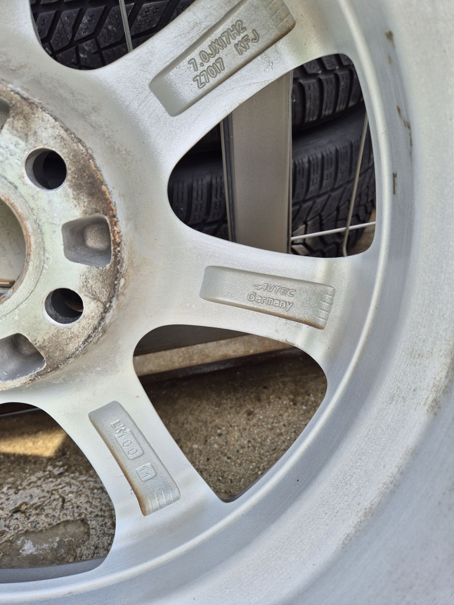 Джанти Autec 17 цола , 5х100 , 7j ,et40 , 225/45/17 Toyota  Vw Audi