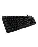 Механична клавиатура Logitech - G512 Carbon, GX Brown Tacticle, RGB, ч