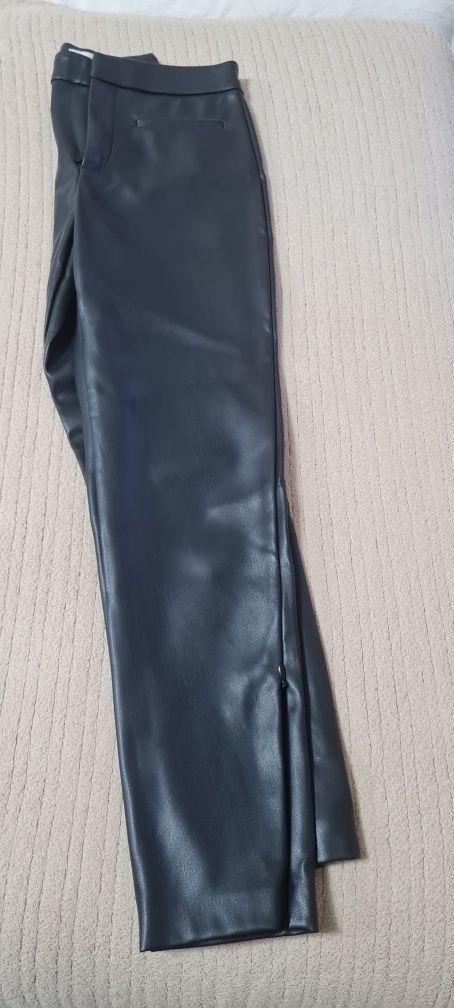 Детски кожени панталони Zara
