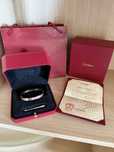 Унисекс гривна Cartier Love rose gold 18