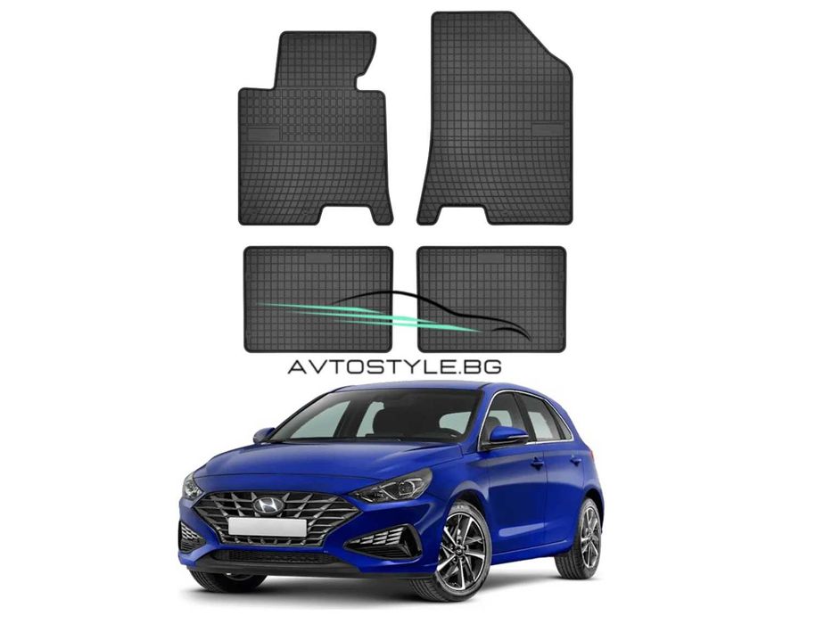 Гумени стелки за Hyundai i30 след 2017 г., Frogum - El Toro