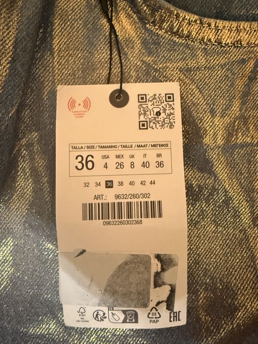 Нови Дънки Zara размвр 36