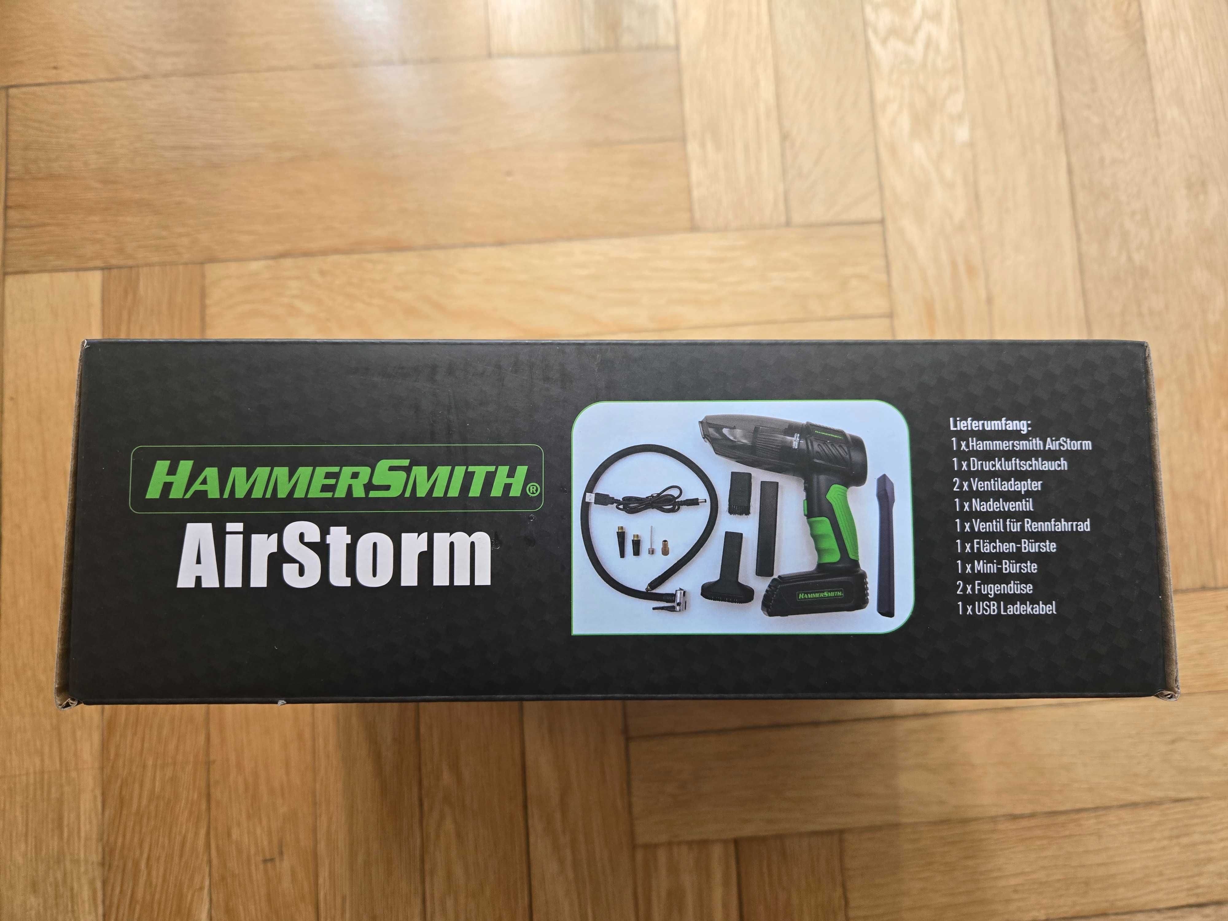 Безжична прахосмукачка и въздушен компресор - Hammersmith AirStorm