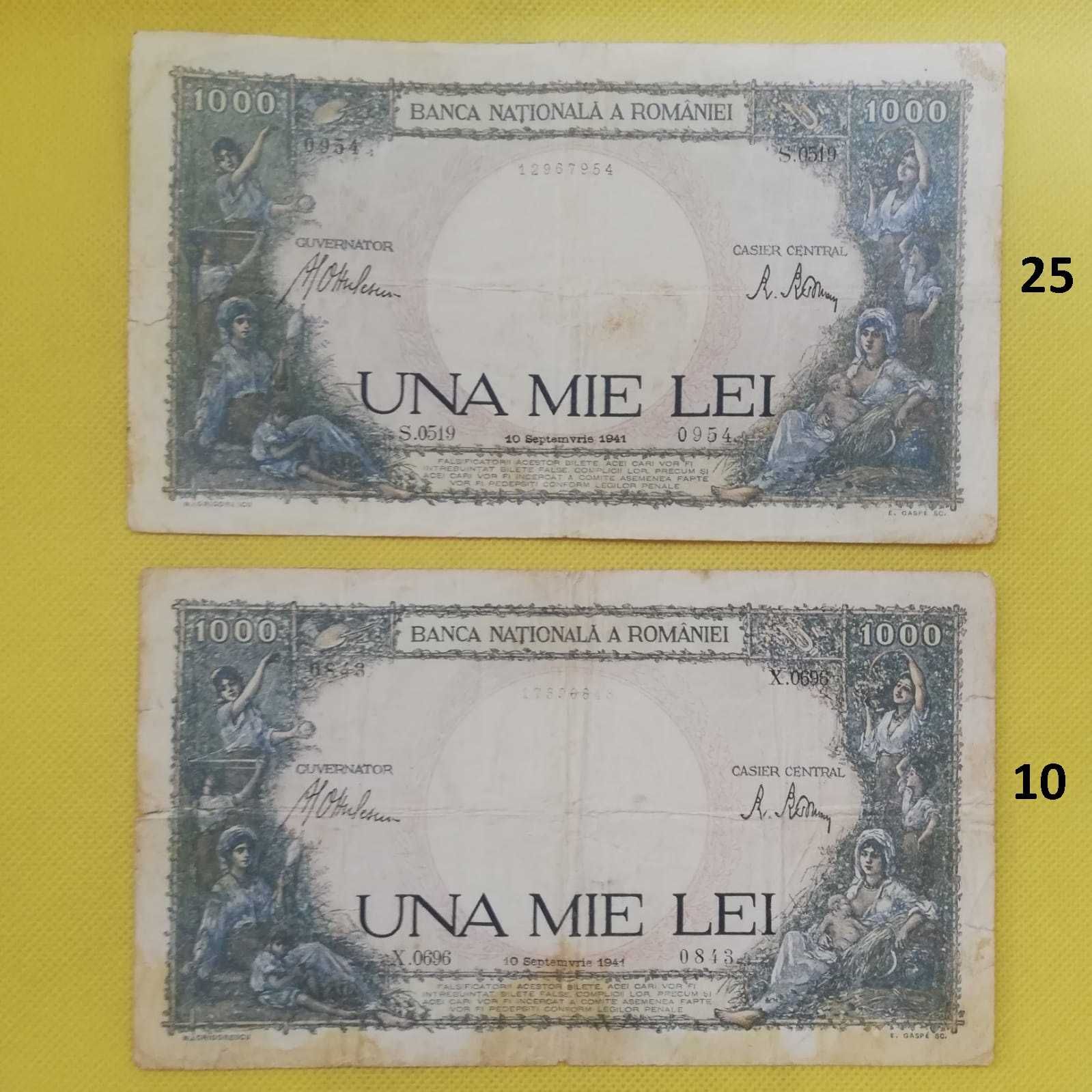 Bancnote românești vechi la prețuri accesibile de la 10 lei la 200 lei