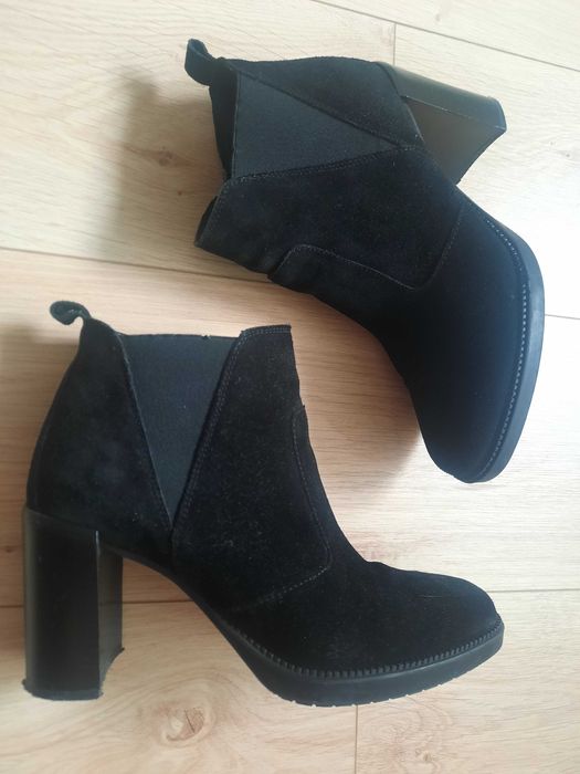 Ghete botine piele intoarsa stil Musette 39