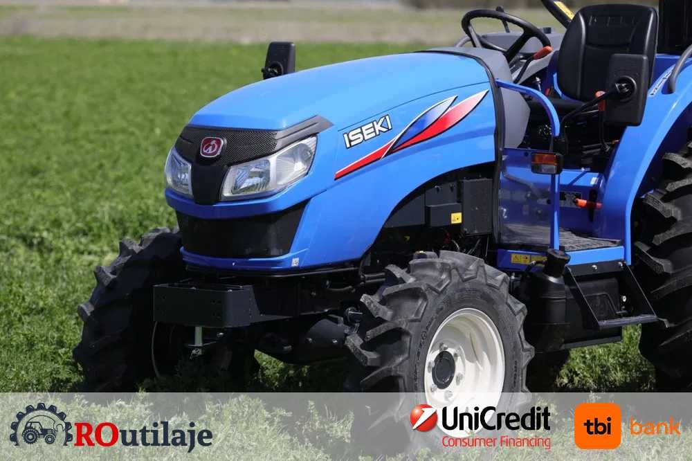Tractor nou Iseki 4x4 japonez, eligibil fonduri europene și leasing