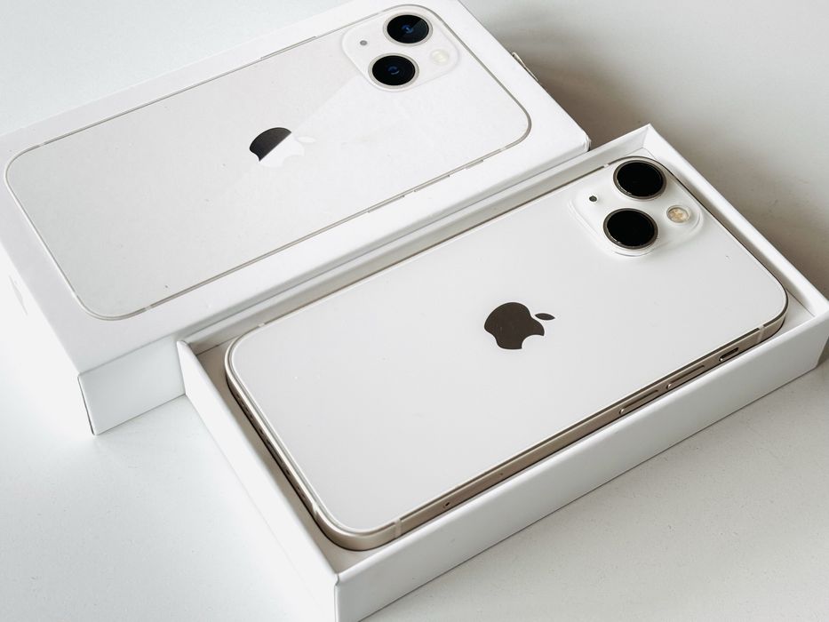 НОВ! Iphone 13 mini 256GB White 100% Батерия! Гаранция 6 месеца