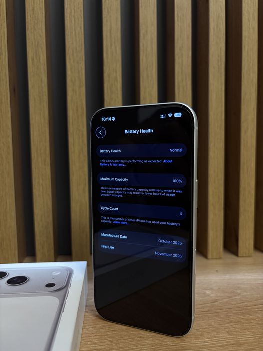 iPhone 17 Pro | 256GB | White | Full Box | Garantie | Ca nou