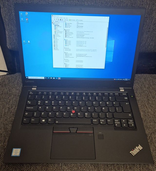 vand laptop diagnoza Lenovo ThinkPad T470s.14"FH.i5.8 gb ram.Ssd 256