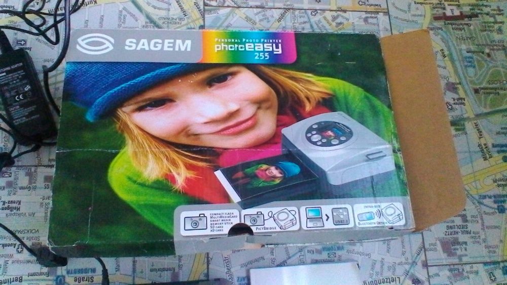 SAGEM Photo Easy 255 - Compact photo printer - colour - dye sublimatio