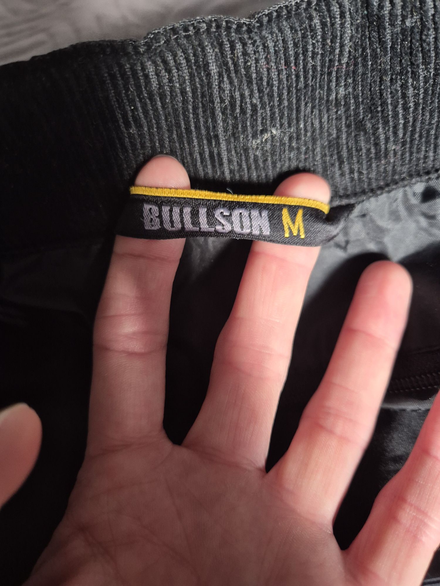 Мъжко, черно яке за мотор Bullson, размер М