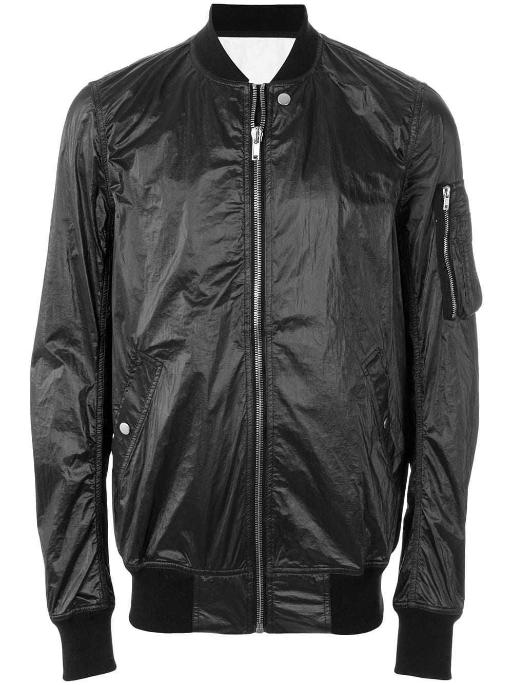 RICK OWENS DRKSHDW Wet Look Bomber Мъжко Яке size L / XL