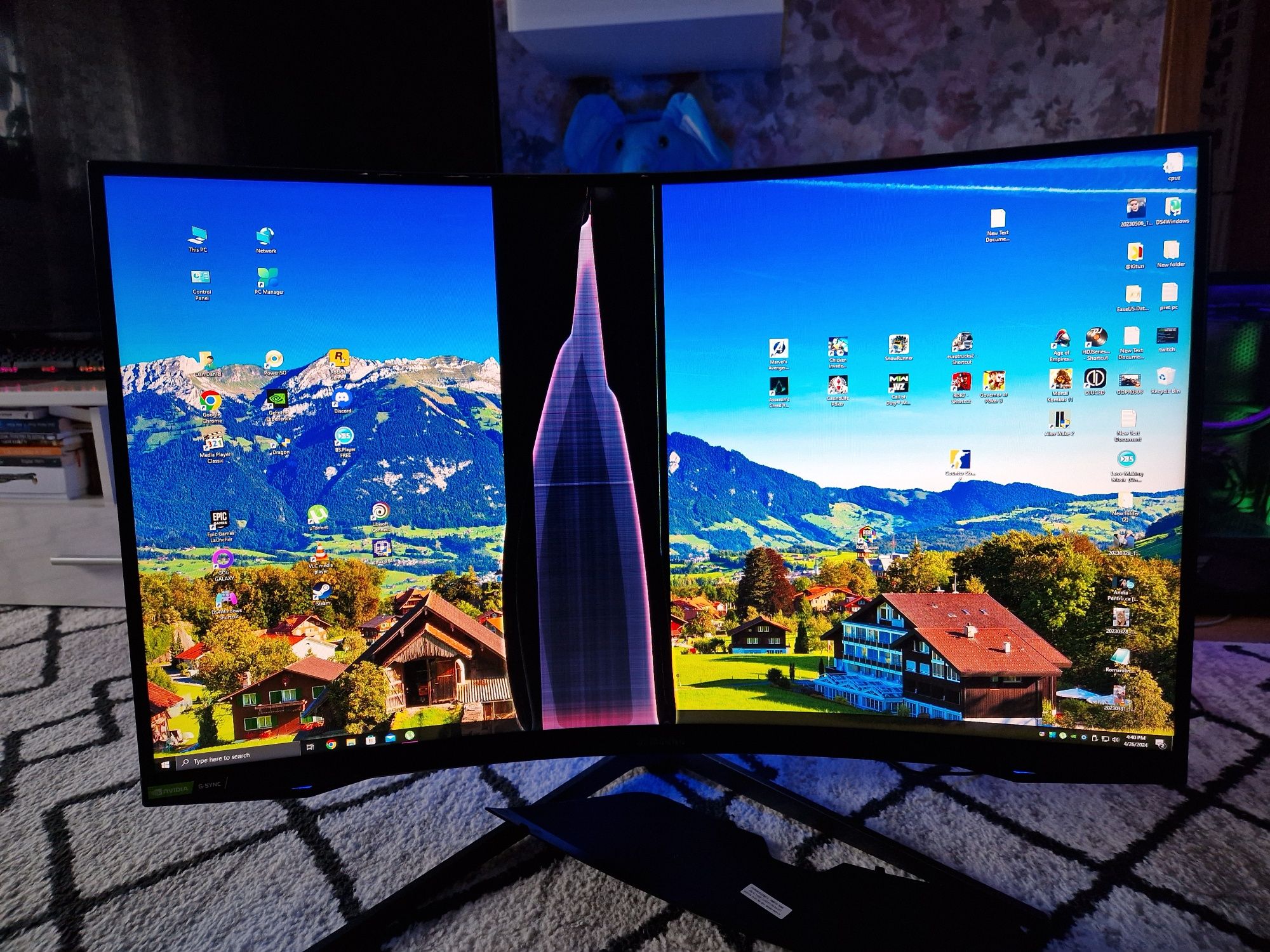 Monitor DEFECT Samsung Gaming QLED Odyssey 32" 240hz