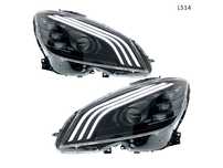 Tuning faruri LED pentru Mercedes C W204 Pre-Facelift 2007-2010