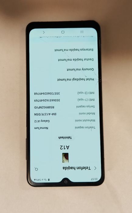 Samsung Galaxy A12 3/32