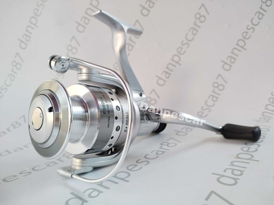 Mulineta Crap DIAMANT FS6000 CU 6 rulmenti si TAMBUR METALIC