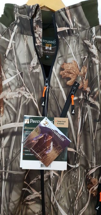 Jacheta Vanatoare Percussion Softshell Blouson GhostCamo