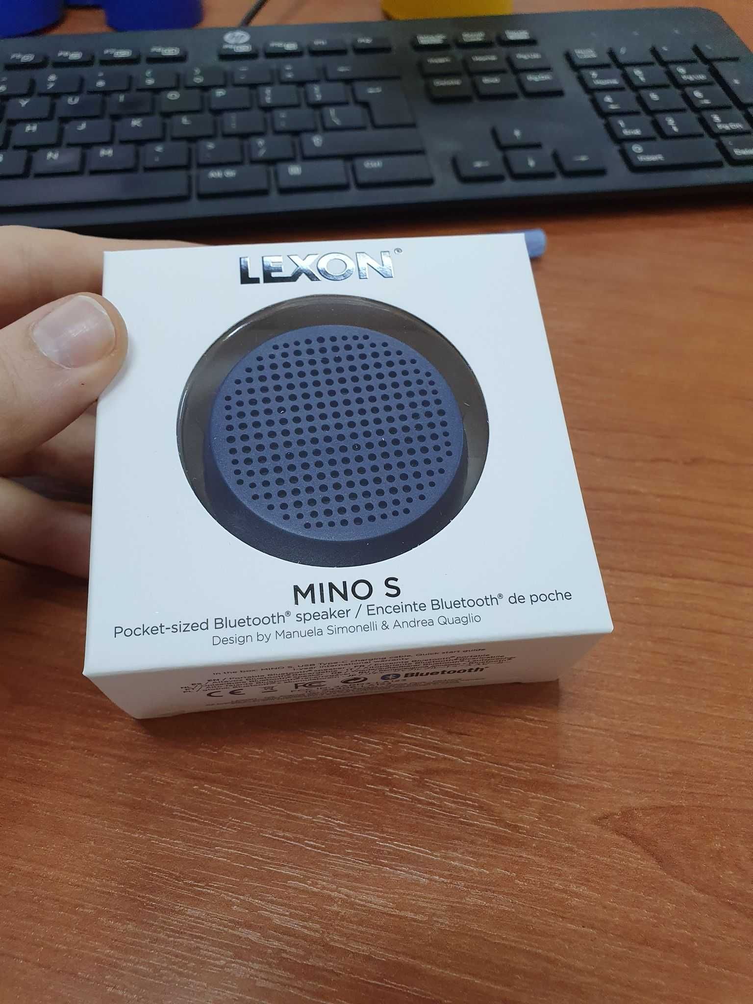 2 Boxe Mino S albastru inchis - LEXON
