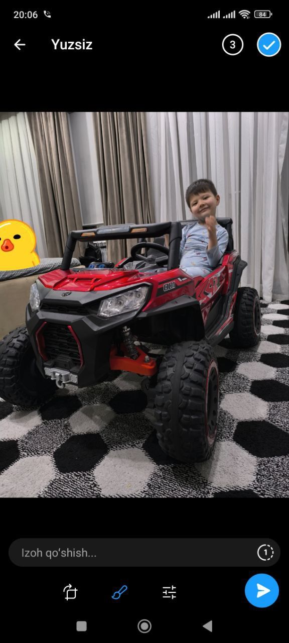 Mini Car detskiy monstercar