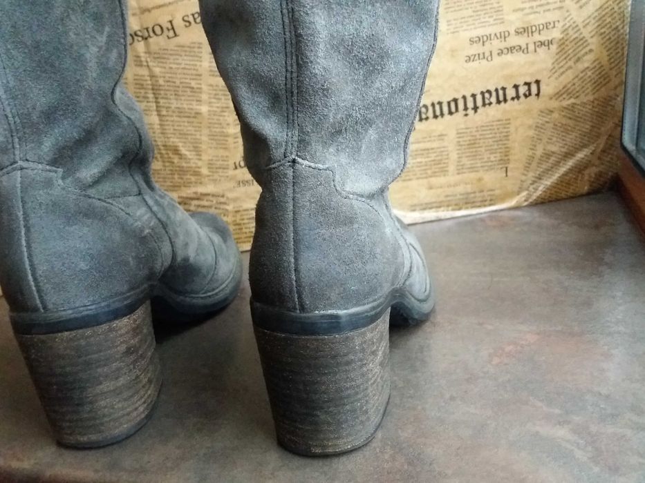 дамски ботуши,зимни обувки,чизми над коляно номер37