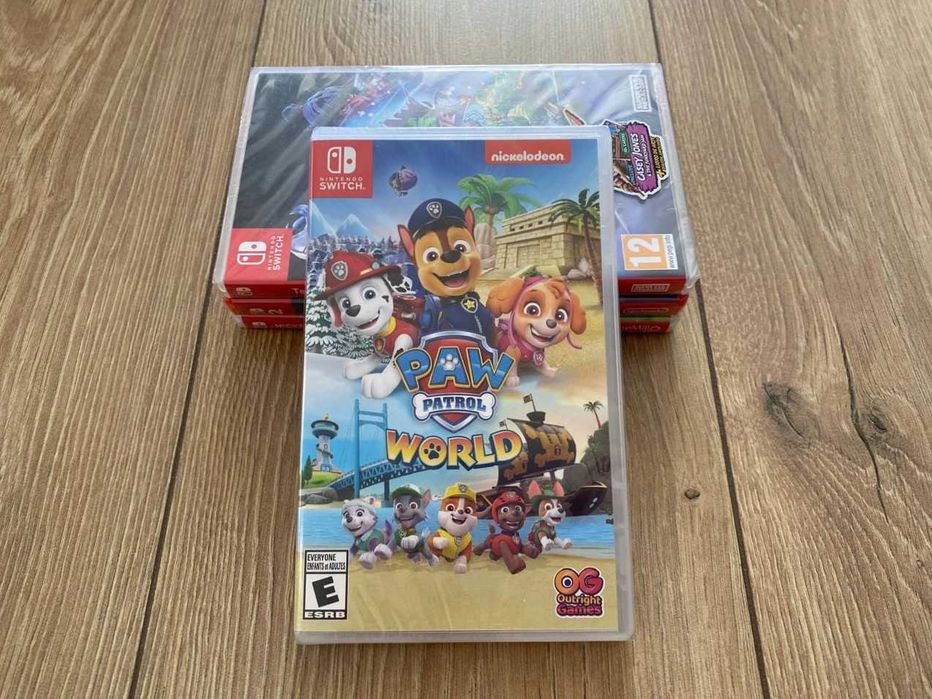 Новый PAW Patrol World Nintendo Switch/ Щенячий патруль Нинтендо Свитч