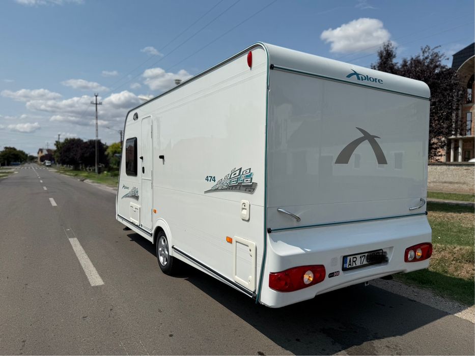 Rulota Elddis Xplore 474 cu pat matrimonial 2009
