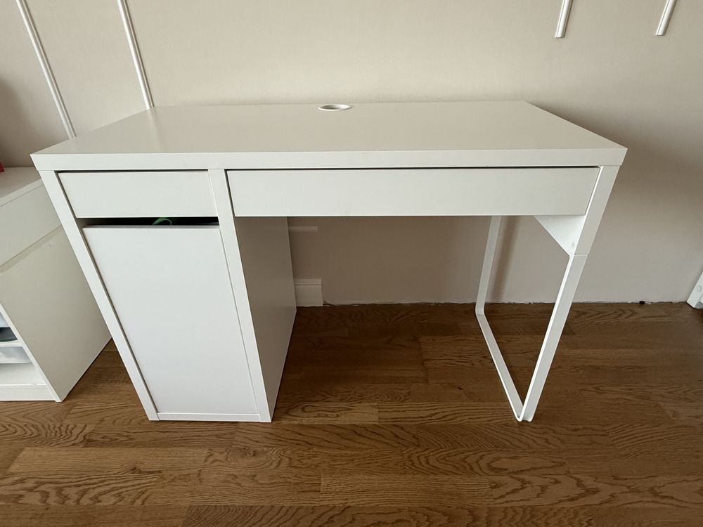 Ikea мебели Trofast, детско бюро за училище със стол