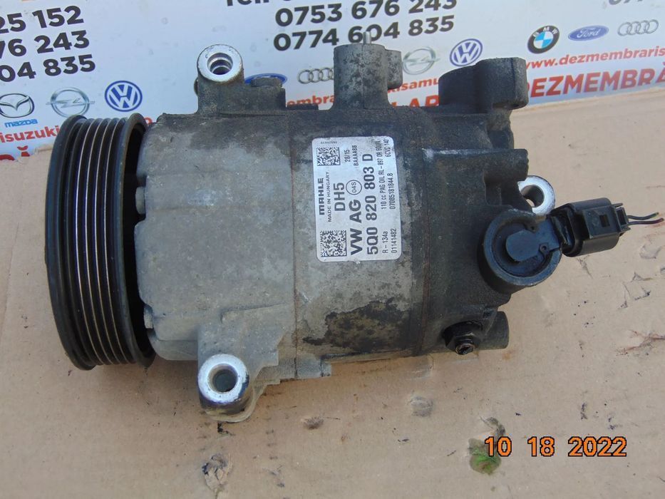 Compresor clima VW polo 6R 1.4tdi 1.2 Seat Ibiza Toledo Skoda fabia 3