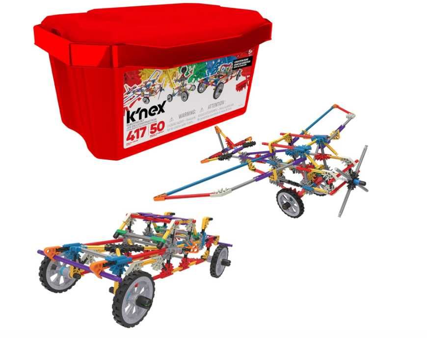 Basic Fun K'NEX | Set de construcție Creation Zone cu 50 de modele