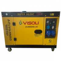 Generator Curent Electric Diesel Visoli™ 7.5KW cu carcasa Insonorizata