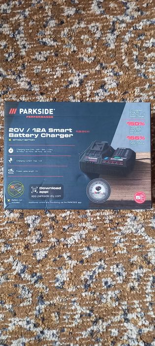 Акумулаторна батерия Parkside 20V/12A Smart battery charger