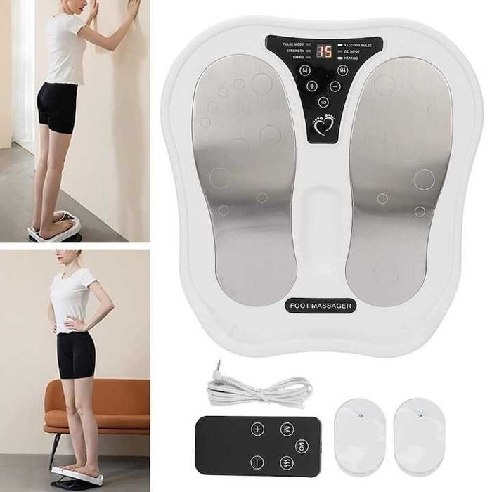 Aparat Electrostimulator si Masaj Relaxant ptr. Picioare cu Incalzire
