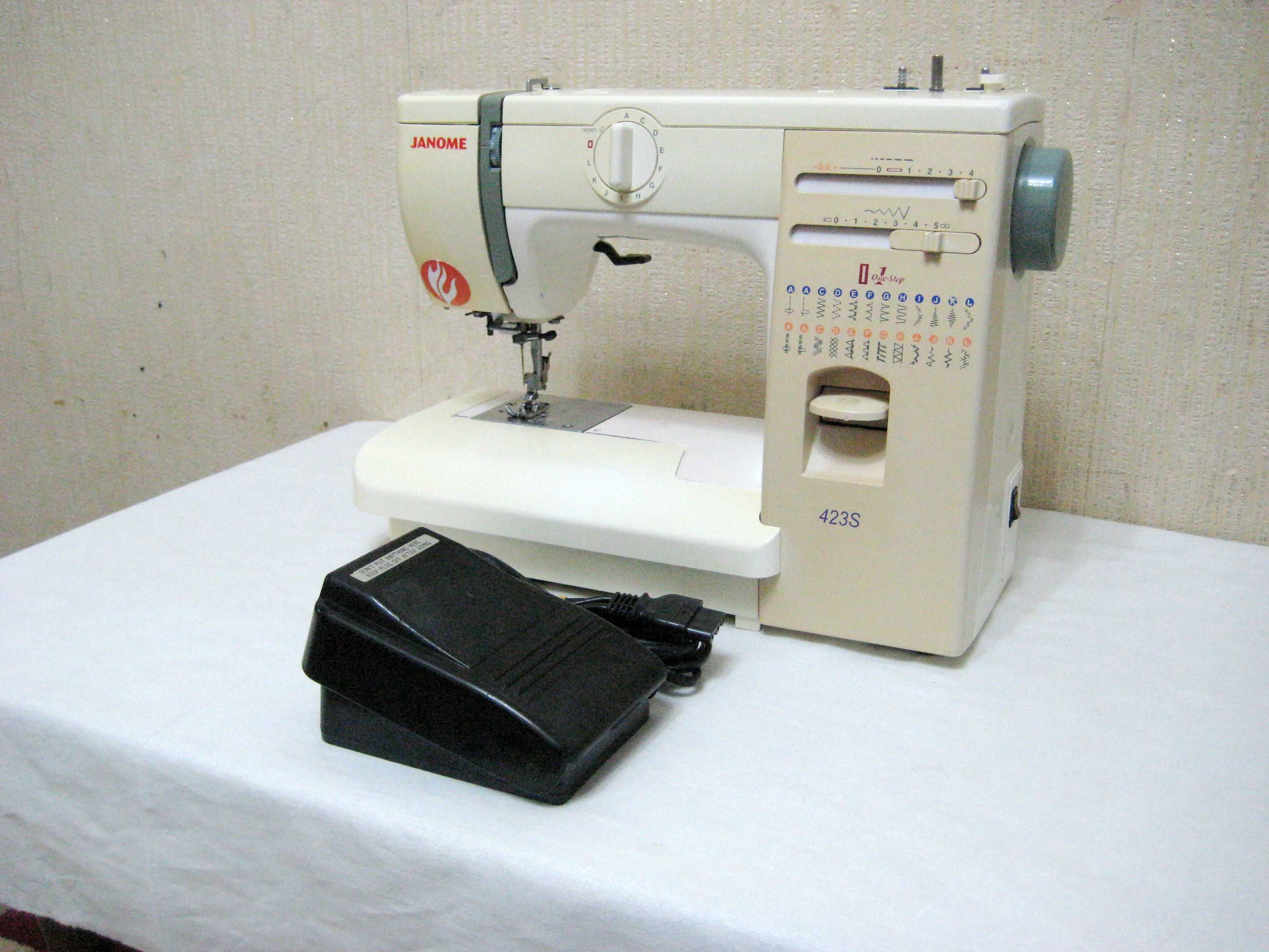 Швейный машинка Janome 423 оригинал Japan идеал сос