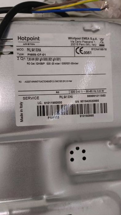 Варочная поверхность газовая Hotpoint-Ariston PKL 641 IX/HA